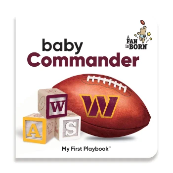 Washington Commanders Baby Book- A Fan is Born
