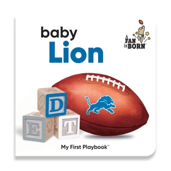 Detroit Lions Baby Book- A Fan is Born
