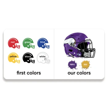 Minnesota Vikings Baby Book- A Fan is Born