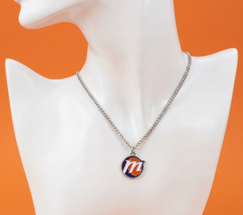 Phoenix Mercury Logo Necklace