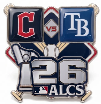 Cleveland Indians vs. Tampa Bay Rays 2026 ALCS Dueling Pin