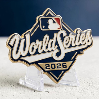2026 World Series Logo Pin