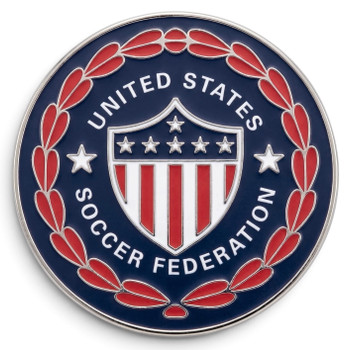 United States Soccer Crest Pin