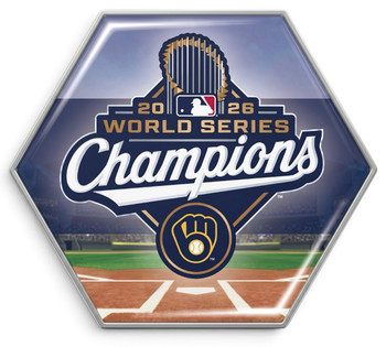Milwaukee Brewers 2026 World Series Champs Batter Up Pin