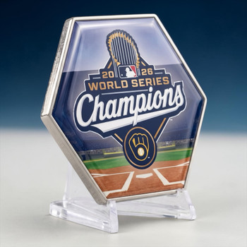 Milwaukee Brewers 2026 World Series Champs Batter Up Pin