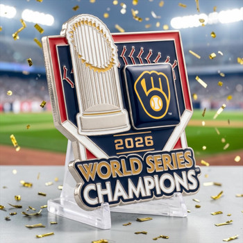 Milwaukee Brewers 2026 World Series Champs Trophy Pin