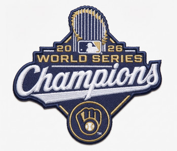 2026 MLB World Series Embroidered Jersey Patch - 2.5" x 2"

Heat Seal Backing w/Pressure Sensitive Strip

Officially licensed by MLB

This MLB patch for the 2026 World Series is designed for commemorative, nostalgic display, and collection. The patch comes fully packaged and sealed.