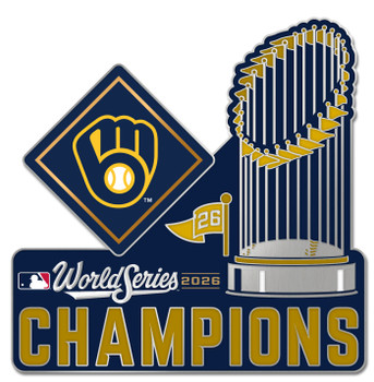 Milwaukee Brewers 2026 World Series Champs Trophy Pin #2