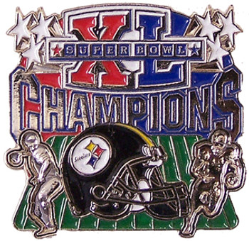 Super Bowl XXIX Dueling Stamp Pin NFL San Francisco 49ers / San