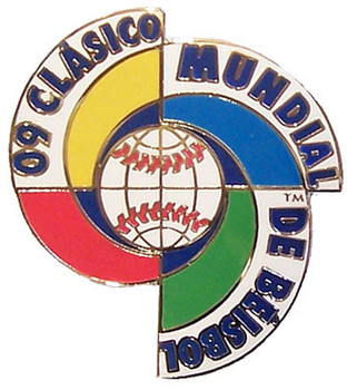 2009 World Baseball Classic Spanish Logo Pin