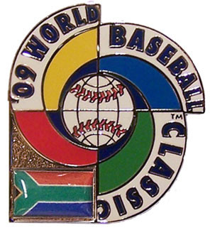 2009 World Baseball Classic Team South Africa Pin