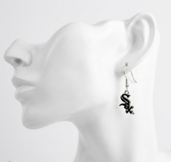 Chicago White Sox Logo Earrings