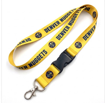 Denver Nuggets Lanyard - Gold