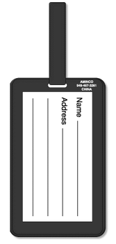 Georgia Bag / Luggage Tag ("G")