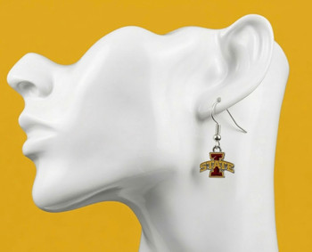 Iowa State Logo Earrings