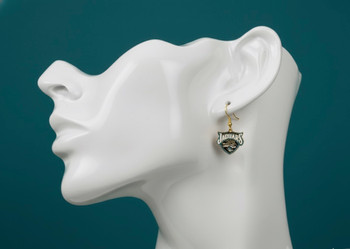 Jacksonville Jaguars Logo Earrings