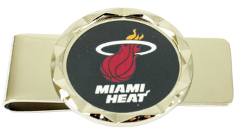 Miami Heat Diamond Cut Money Clip