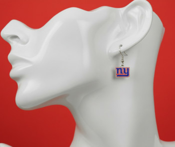 New York Giants Logo Earrings