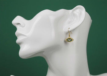 New York Jets Earrings New York Jets Earrings