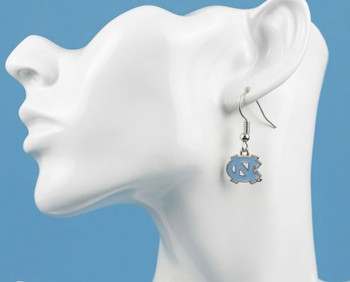 North Carolina Tarheels Earrings