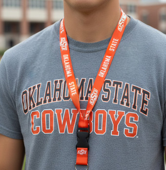 Oklahoma State Lanyard