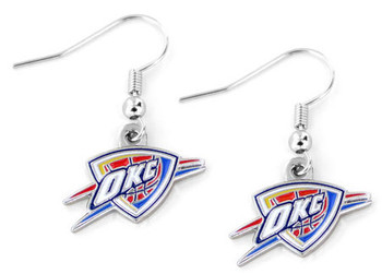 Oklahoma Thunder Earrings