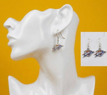 Oklahoma Thunder Earrings