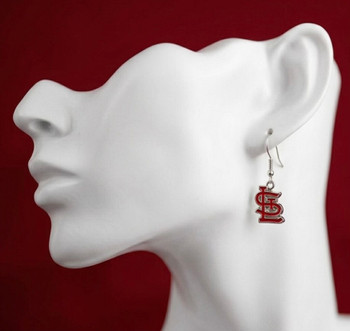 St. Louis Cardinals Logo Earrings