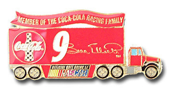 Bill Elliott #9 Trailer Pin