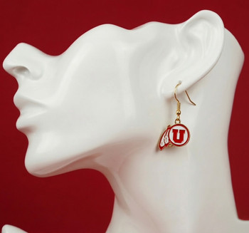 University of Utah Earrings