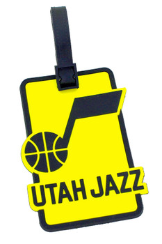 Utah Jazz Luggage Bag Tag