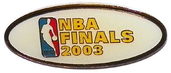 2003 NBA Finals Logo Pin