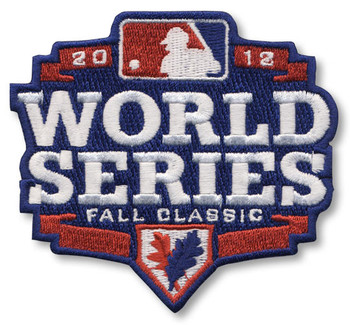 2022 MLB World Series Embroidered Jersey Patch  