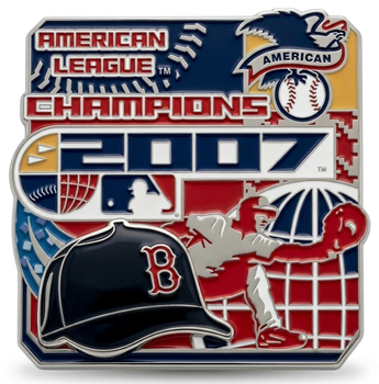Boston Red Sox 2007 American League Champs Pin