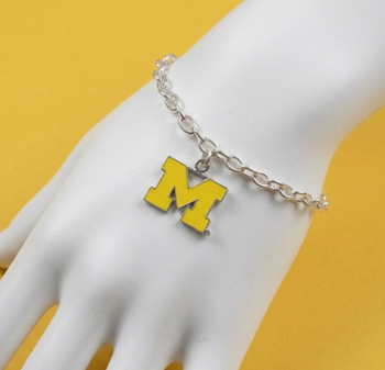 Michigan Logo Bracelet