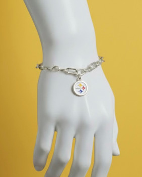 Pittsburgh Steelers Logo Bracelet
