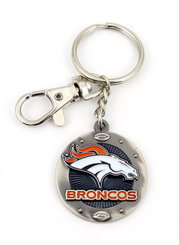 Denver Broncos Impact Key Ring