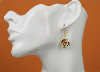 Cincinnati Bengals Logo Earrings Cincinnati Bengals Logo Earrings