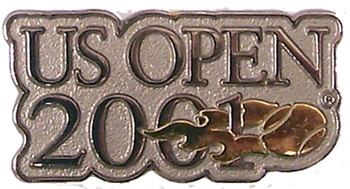 2001 US Open Two-Tone Logo Pin