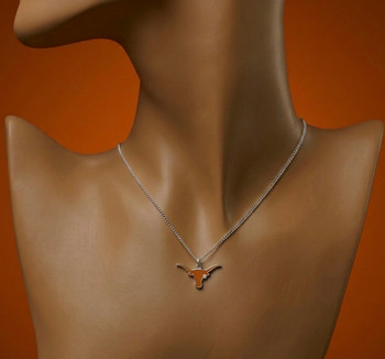 Texas Longhorn Logo Pendant