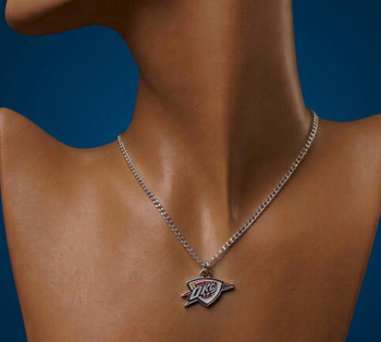 Oklahoma City Thunder Logo Pendant