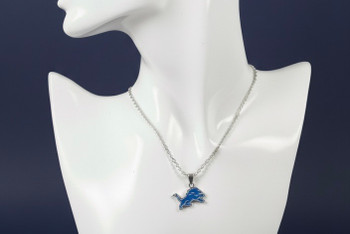 Detroit Lions Logo Necklace