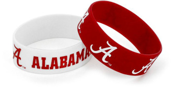 Alabama Wide Wristbands (2 Pack)