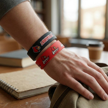 Louisville Wide Wristbands (2 Pack)
