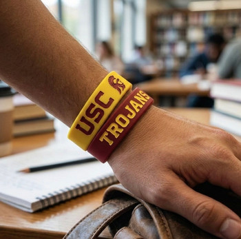 USC Wide Wristbands (2 Pack)