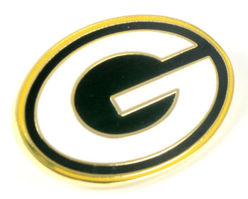 Green Bay Packers Hat Lapel Pin Enamel Jersey Packers Green Gold Glitter  Sparkle