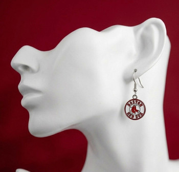 Boston Red Sox Logo Earrings