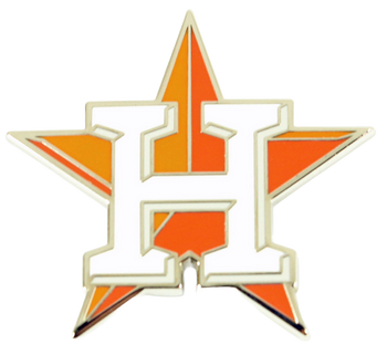 Houston Astros Secondary Logo Pin