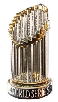 MLB World Series Trophy Pin