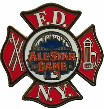 2013 MLB All Star Game FDNY Honorary Pin